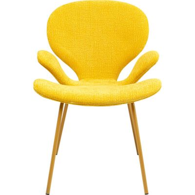 Стілець з підлокітниками Soft Blossom Yellow Mono, (жовтий) 71245 в Киеве купить kare-design мебель свет декор