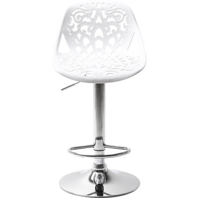 Стілець барний KARE DESIGN Ornament White, (білий) 76859 в Киеве купить kare-design мебель свет декор
