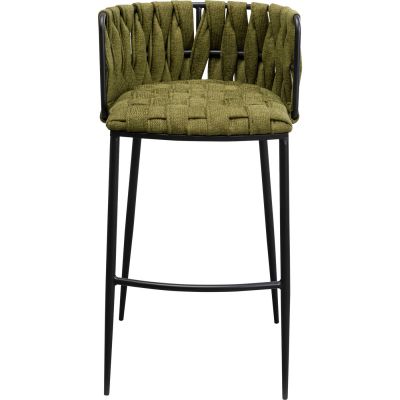 Барний стілець Saluti Dark Green 77cm 87481 у Києві купити kare-design меблі світло декор