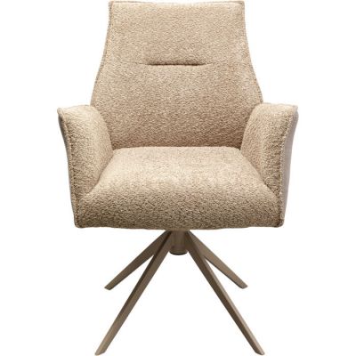 Стілець обертовий KARE DESIGN Liverpool Greige, (сіро-бежевий) 70242 в Киеве купить kare-design мебель свет декор