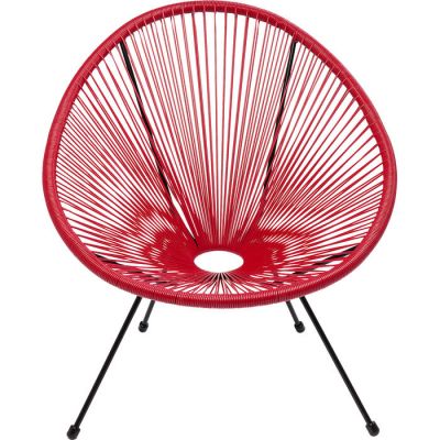Стілець для вулиці KARE DESIGN Acapulco Cherry, (червоний) 83987 в Киеве купить kare-design мебель свет декор