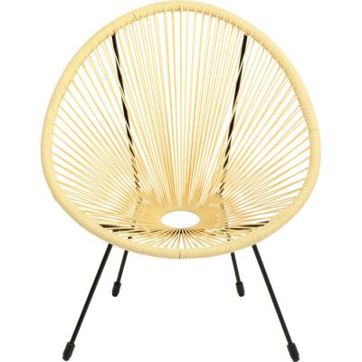 Стілець для вулиці KARE DESIGN Acapulco Butter Yellow, (жовтий) 71215 в Киеве купить kare-design мебель свет декор