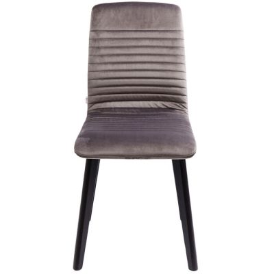 Стілець без підлокітників  KARE DESIGN Lara Velvet Silver, (сірий) 81231 в Киеве купить kare-design мебель свет декор