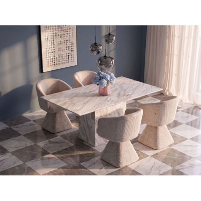Стіл обідній прямокутний KARE DESIGN Artistico Marble, 160х90 см, (білий) 85001 в Киеве купить kare-design мебель свет декор