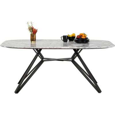 Стіл обідній прямокутний KARE DESIGN Okinawa, 180х90 см, (чорно-білий) 86725 в Киеве купить kare-design мебель свет декор