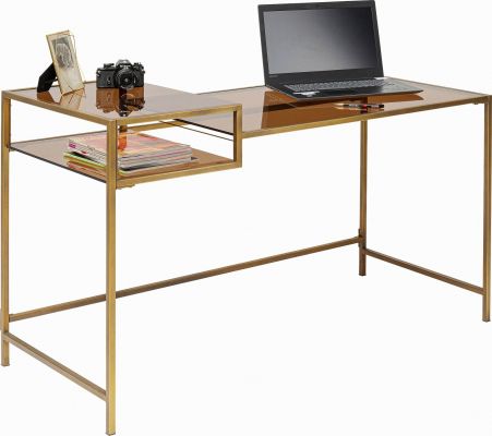 Стол письменный Loft Gold 134x60cm 86222 в Киеве купить kare-design мебель свет декор