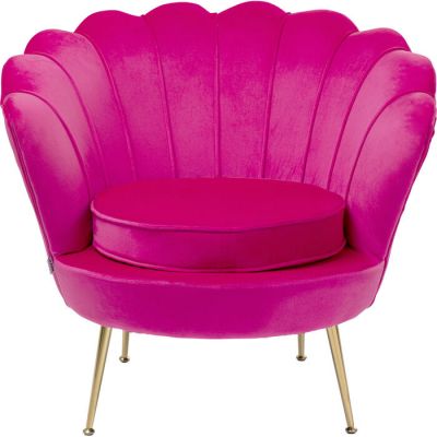 Крісло KARE DESIGN Water Lily Gold Pink, (фуксія) 85080 в Киеве купить kare-design мебель свет декор