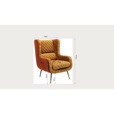 Крісло KARE DESIGN Nonna Jungle, (жовтий) 86136 в Киеве купить kare-design мебель свет декор