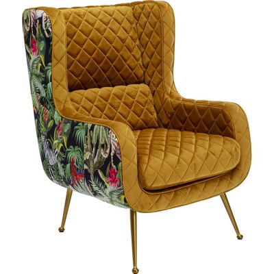 Крісло KARE DESIGN Nonna Jungle, (жовтий) 86136 в Киеве купить kare-design мебель свет декор