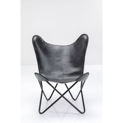 Armchair California Leather Black 86425 в Киеве купить kare-design мебель свет декор