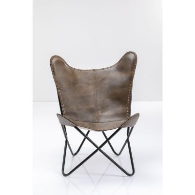 Armchair California Leather Dark Brown 86431 в Киеве купить kare-design мебель свет декор