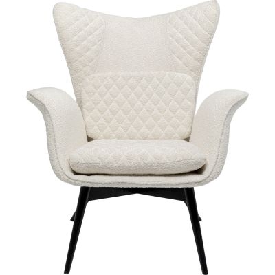Кресло Tudor Bouclé Cream 86859 в Киеве купить kare-design мебель свет декор