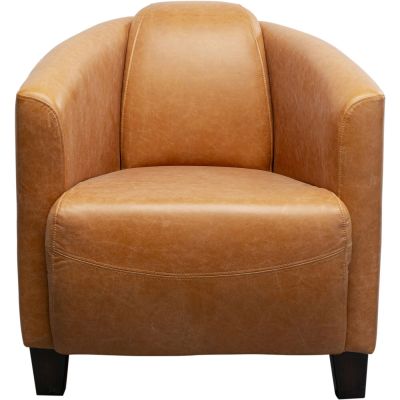 Кресло Cigar Lounge Smart Leather Light Brown 87790 в Киеве купить kare-design мебель свет декор