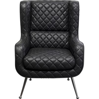 Крісло Nonna Smart Leather Black 87904 у Києві купити kare-design меблі світло декор