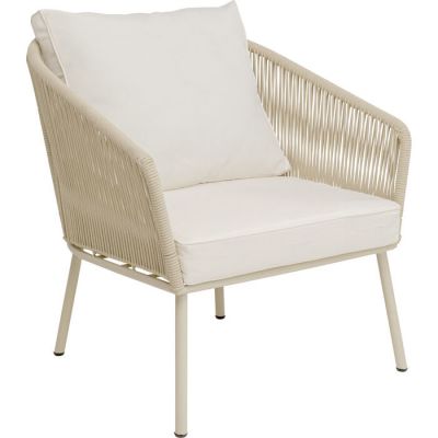 Крісло для вулиці KARE DESIGN Elba Cream, (кремовий) 71069 у Києві купити kare-design меблі світло декор