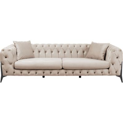 Диван KARE DESIGN Bellissima 3-Seater Velvet Taupe, 240 см, (бежевий) 86659 у Києві купити kare-design меблі світло декор