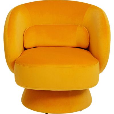 Крісло обертове KARE DESIGN Orion Yellow, (помаранчевий) 86911 у Києві купити kare-design меблі світло декор