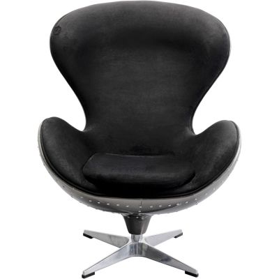 Вращающееся кресло  Lounge Black Graphit 87908 в Киеве купить kare-design мебель свет декор