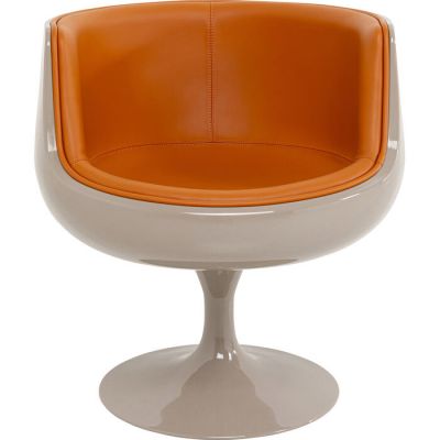 Крісло обертове KARE DESIGN Club Orange, (помаранчевий) 71493 в Киеве купить kare-design мебель свет декор