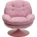Крісло обертове KARE DESIGN Cosy Pink, (рожевий)
