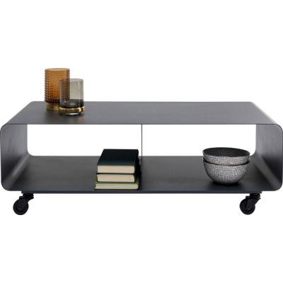 Тумба ТВ на коліщатах KARE DESIGN Lounge M Mobil Grey, 90 см, (сірий) 85868 в Киеве купить kare-design мебель свет декор