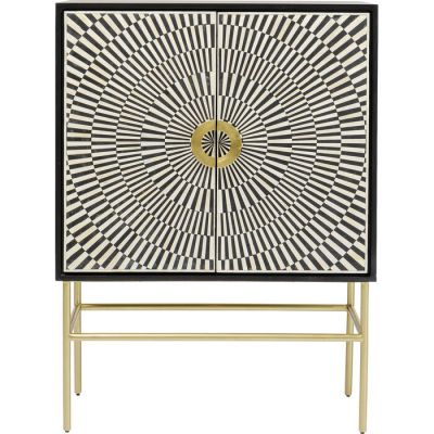 Шафа з полицями KARE DESIGN Piano, 140х100 см, (чорно-білий) 83868 у Києві купити kare-design меблі світло декор