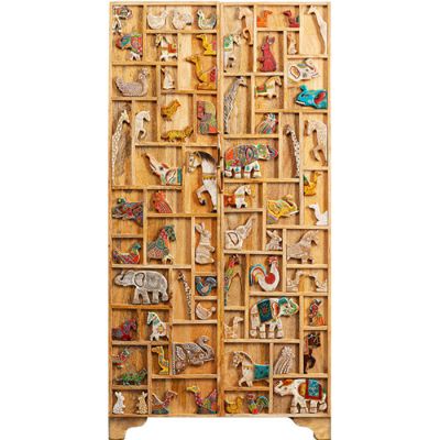 Шафа з полицями KARE DESIGN Zoo, 81х163 см, (різнокольоровий) 87494 у Києві купити kare-design меблі світло декор