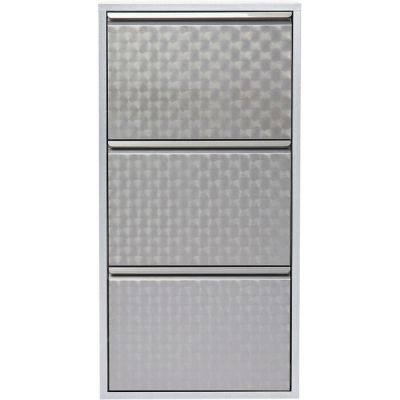 Шафа для взуття KARE DESIGN Caruso 3 Silver brushed (MO), 50х103 см, (сірий) 49273 у Києві купити kare-design меблі світло декор