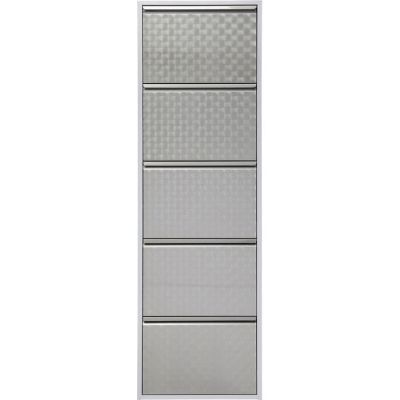 Шафа для взуття KARE DESIGN Caruso 5 Silver brushed (MO), 50х170 см, (срібний) 49275 у Києві купити kare-design меблі світло декор