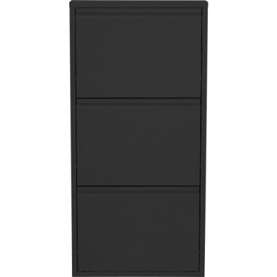 Обувной шкаф металлический Caruso 3 Black (MO) 86922 в Киеве купить kare-design мебель свет декор