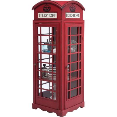 Шафа вітрина KARE DESIGN London Telephone, 49х139 см, (червоний) 76383 у Києві купити kare-design меблі світло декор