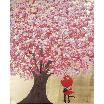 Картина на полотні Flower Couple Gold Pink 100х80см. 51741 у Києві купити kare-design меблі світло декор