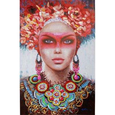 Картина KARE DESIGN Red Eye Lady, 90х140 см 51582 в Киеве купить kare-design мебель свет декор