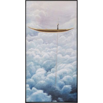 Картина в рамці KARE DESIGN Cloud Boat, 60х120 см 54985 в Киеве купить kare-design мебель свет декор