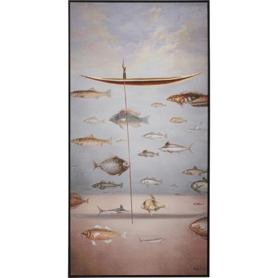 Картина в рамці KARE DESIGN Cloud Fisherman Boat, 60х120 см 54986 в Киеве купить kare-design мебель свет декор