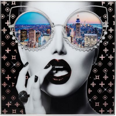 Картина NY View 120x120cм, (чорний) 56219 в Киеве купить kare-design мебель свет декор
