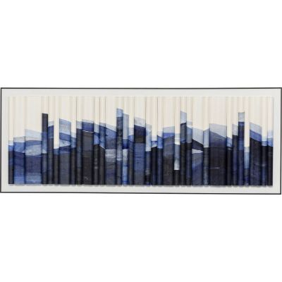 Картина в рамці Shadow Skyline Blue 160x60cm 56238 у Києві купити kare-design меблі світло декор