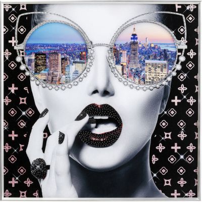 Картина NY View 80x80cм, (чорний) 56414 в Киеве купить kare-design мебель свет декор