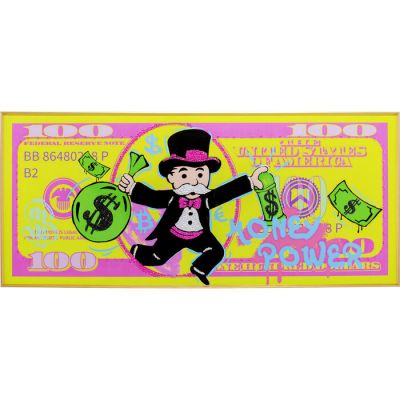 Картина KARE DESIGN Graffiti Money, 70x160 cм, (різнокольоровий) 56678 в Киеве купить kare-design мебель свет декор