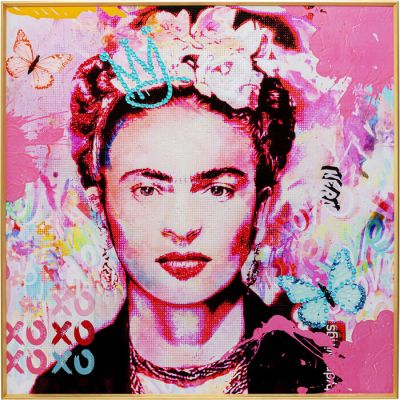 Картина La Viva Mexico 100x100cм, (різнокольоровий) 56680 в Киеве купить kare-design мебель свет декор