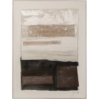 Картина Lontano Brown 90x120cм, (біло-бежевий) 56783 в Киеве купить kare-design мебель свет декор