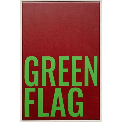 Картина в рамці Green Flag 40x60cm 56792 у Києві купити kare-design меблі світло декор