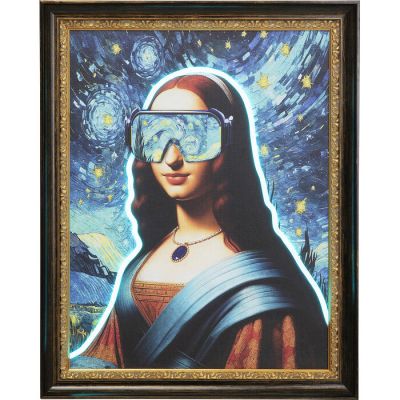 Картина KARE DESIGN LED Art Lady, (різнокольоровий) 57155 в Киеве купить kare-design мебель свет декор