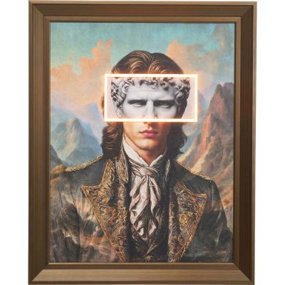 Картина KARE DESIGN LED Art Gentleman, 80x100 cм, (золото-коричневий) 57156 в Киеве купить kare-design мебель свет декор