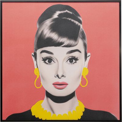 Картина в рамі Diva Brunette, 60x60 см 57987 в Киеве купить kare-design мебель свет декор