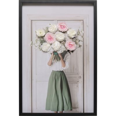 Картина Flower Bouquet 64x94cм, (різнокольоровий) 58006 в Киеве купить kare-design мебель свет декор