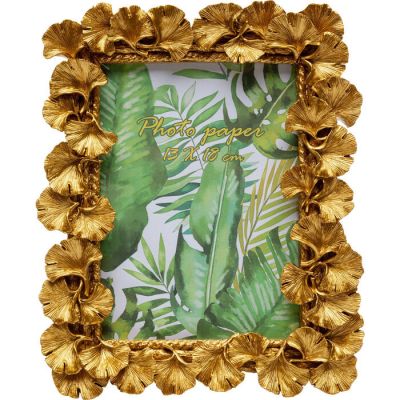 Фоторамка Ginkgo Leaf Gold 20x24cм, (золотий) 56503 в Киеве купить kare-design мебель свет декор