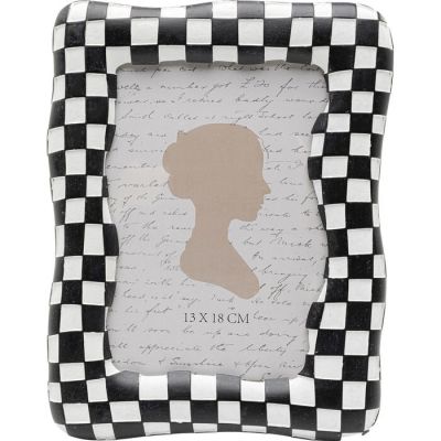 Фоторамки Checker Black 13x18cм, (біло-чорний) 57388 в Киеве купить kare-design мебель свет декор