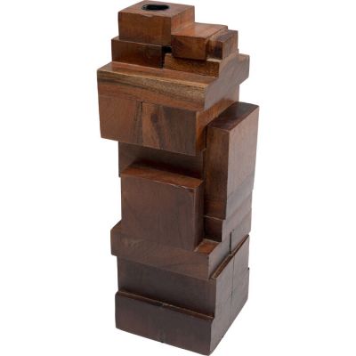 Свічник KARE DESIGN Wood Tetris, 31 см, (коричневий) 54010 у Києві купити kare-design меблі світло декор
