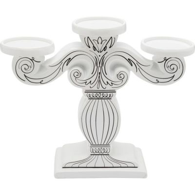 Свічник KARE DESIGN Favola, 33 см, (чорно-білий) 58062 у Києві купити kare-design меблі світло декор